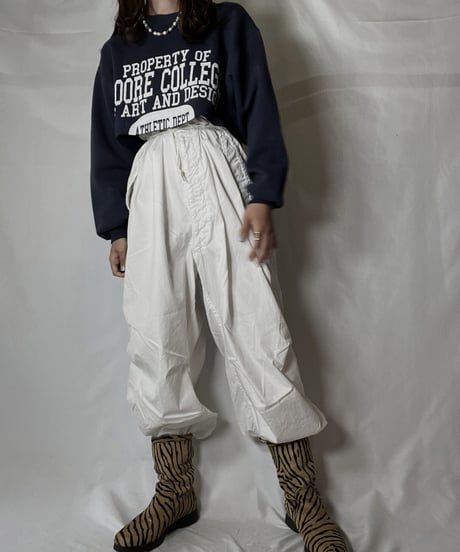 【USED】   Cut off Sweat MOORE CLOLLGE /211020-032