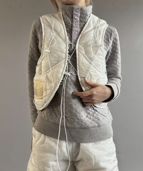 【RE;CIRCLE】 RE Liner Code Vest White / LINER-09