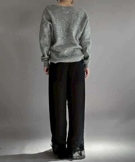 【USED】 V-Neck Knit Top / 260124-004