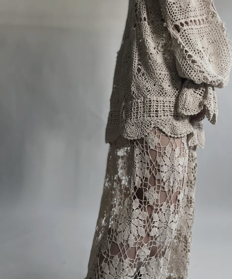 【RE;CIRCLE】 RE Crochet Lace One-piece / 220623-002