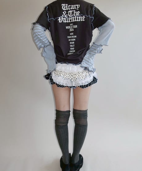 【CA MEETS UV】 RE Mellow Drawstring L/S Top   / 250807-010