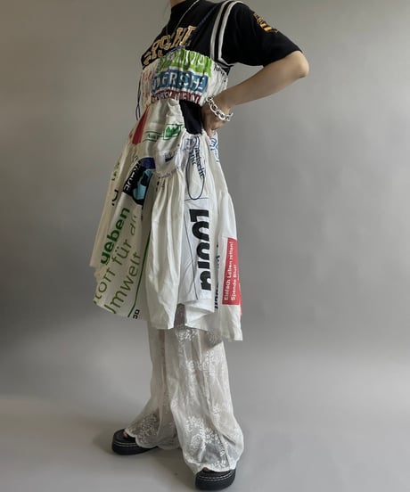 【RE;CIRCLE】RE Eco-Friendly Bag Code Camisole Middle One-piece / 240613-005