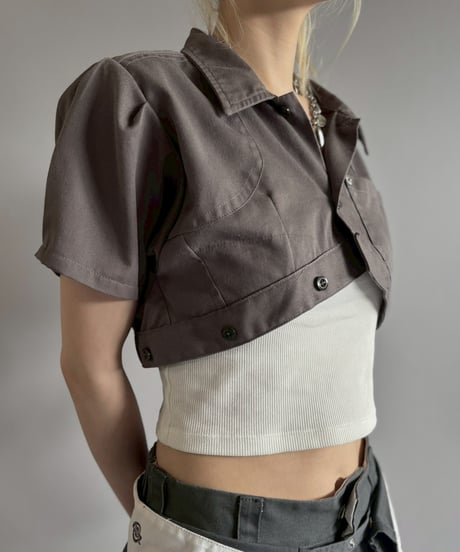 【Chinatsu Aoyama】 RE Makers Shirt Charcoal Gray / 260702-020