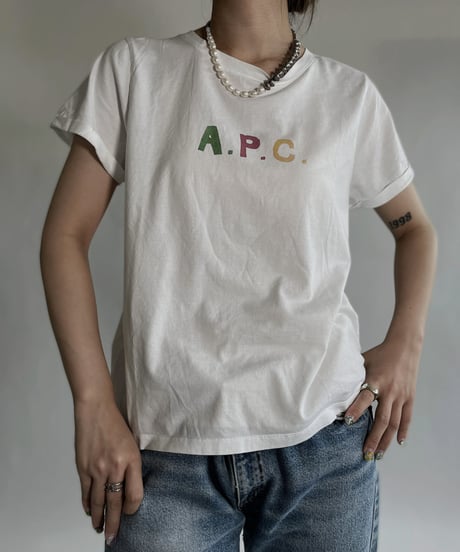 【USED】 A.P.C. Short Sleeved T-shirt / 220625-021