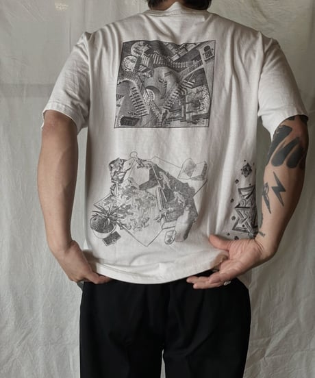 【USED】 S/S T-shirt M.C.Escher⑥/210617-041
