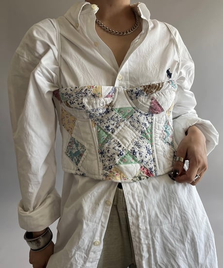 【RE;CIRCLE】 Re Corset Quilt /  240926-003