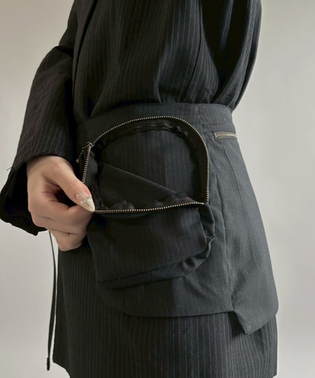 【RE;CIRCLE】 RE Suit Waist Bag / 260305-009