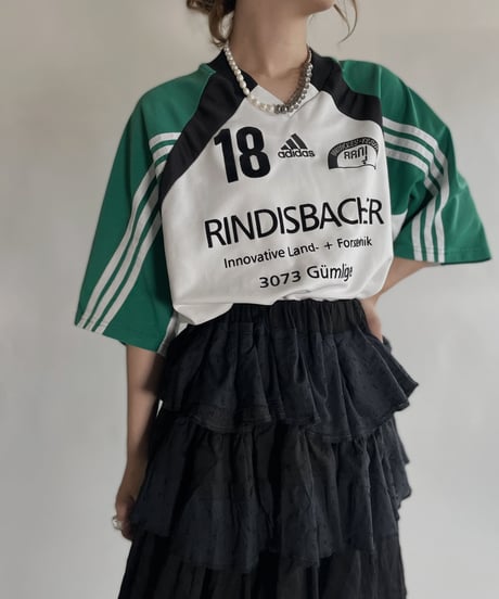 【USED】 adidas T-shirt "Rindisbacher 18" / 220723-012