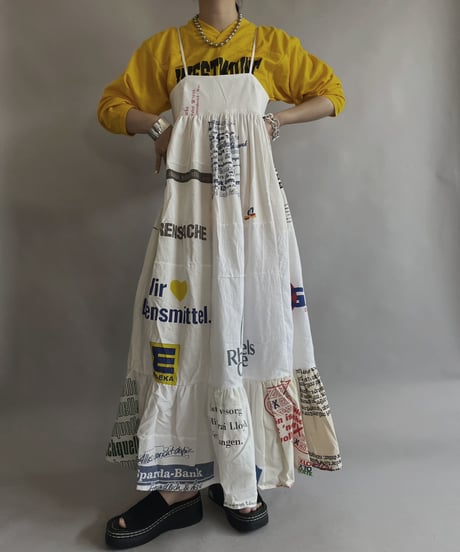 【RE;CIRCLE】RE Eco-Friendly Bag Camisole Long One-piece / 230525-016