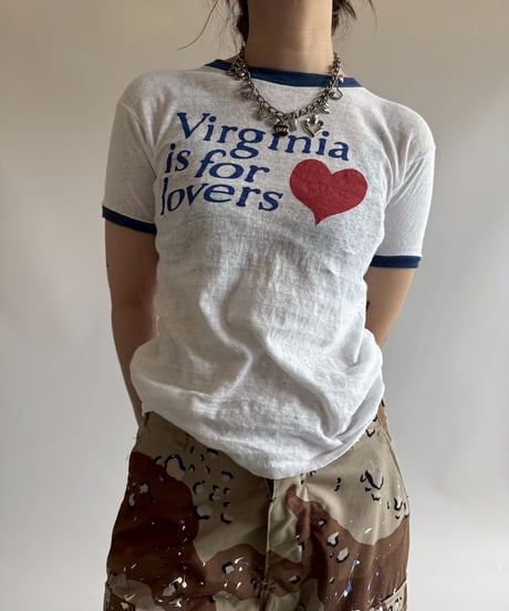 【USED】 70's Virginia is for Lovers T-Shirt / 250719-013