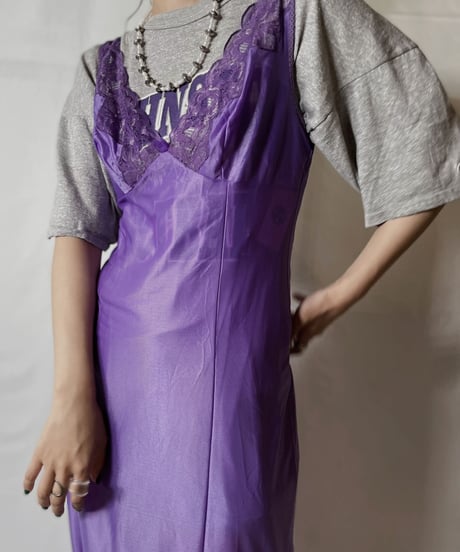 【USED】  Poly Camisole One-piece①/20210819-011
