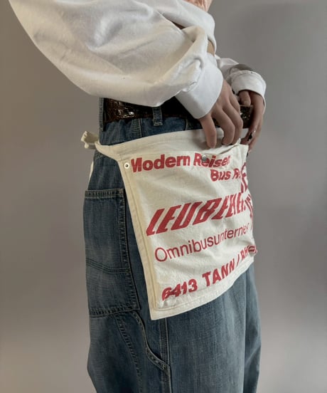 【RE;CIRCLE】 Re Eco Bag Apron /  260413-009