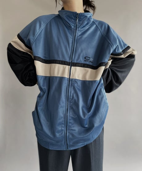 【USED】 Jersey Top Blue / 220903-007
