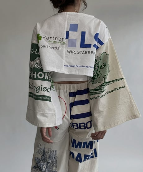 【RE;CIRCLE】 RE Eco-Friendly Bag Short Top / 220825-002