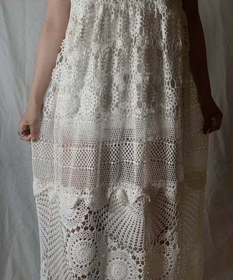 【RE;CIRCLE】 RE Lace N/S One-piece②/210714-007