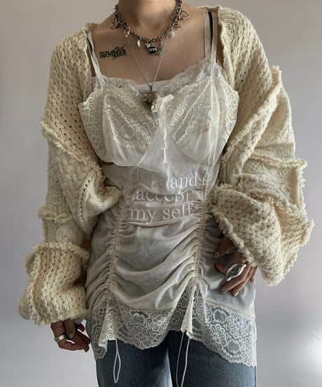 【RE;CIRCLE】 Non asleep cami  /  241024-041