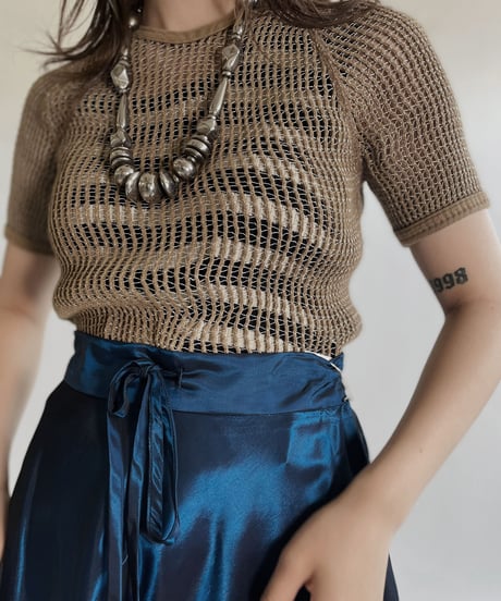 【USED】 Army Mesh Top   / 220514-030