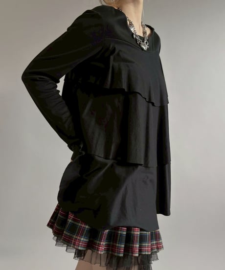 【USED】 Vivienne Westwood RED LABEL Tiered Cut Top/ 260228-020