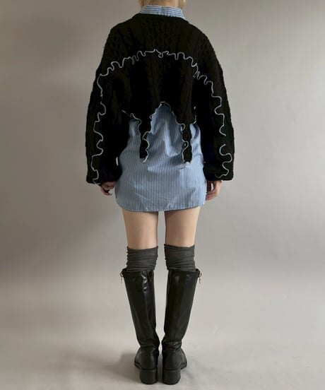 【RE;CIRCLE】 RE Mellow Knit Top / 260122-014