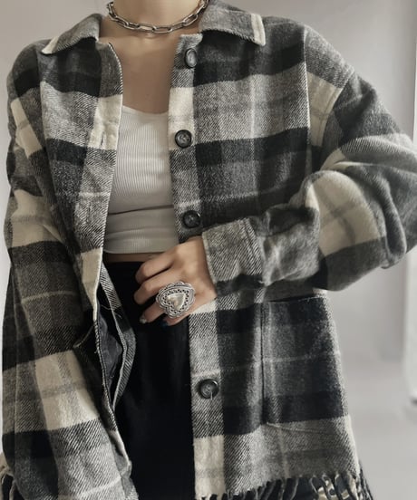 【USED】 Sweet Jessie Checked Shirt / 230211-021