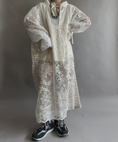 【RE;CIRCLE】 RE Crochet Lace One-piece / 230330-005