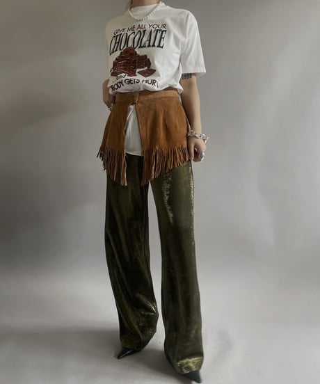 【USED 】Lame Pants/ 240429-124