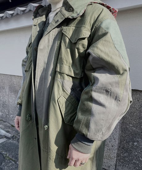 【ink】" Bird"  Rebuilding M65 Coat ② / ink21aw-02