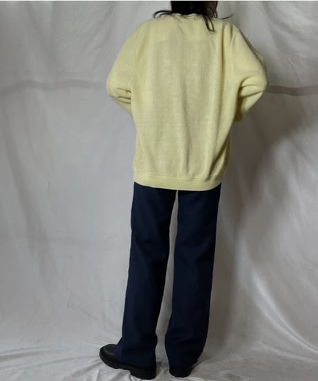 【USED】 LACOSTE Acrylic Knit Cardigan  ⑥ / 220111-007