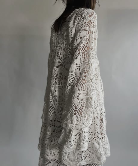 【RE;CIRCLE】 RE Crochet Lace One-piece / 220623-003