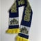 【USED】 Knit Soccer Muffler Yellow × Navy / 230206-006