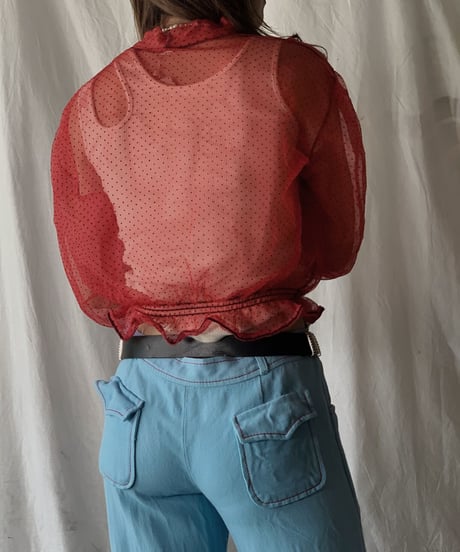 【USED】  See-through Top③/210506-037