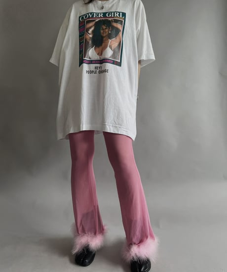 【USED】  Cover Girl Print T-Shirt / 230617-025