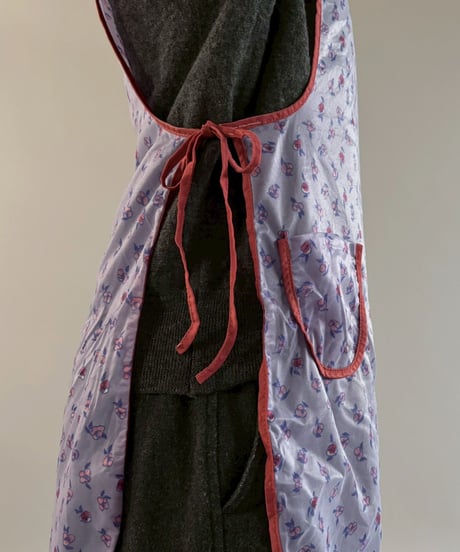 【USED】 Flower Pattern Euro Apron / 260321-021