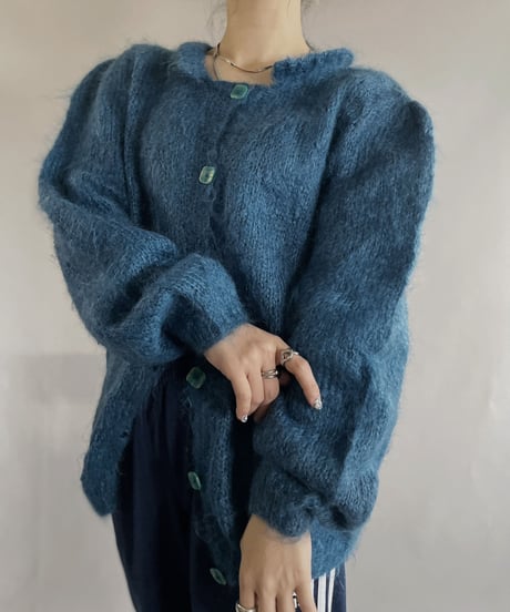 【USED】 Knit Mohair Cardigan / 230102-020