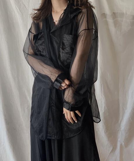 【USED】  See-through Top①/210506-034