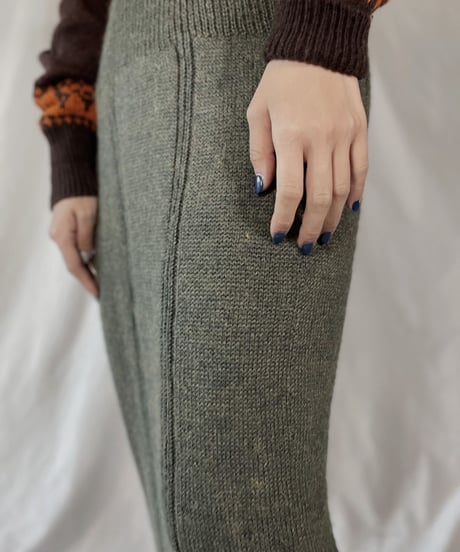 【USED】   Knit N/S One-piece  /211216-027