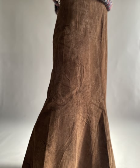 【USED】 Yuppie Leather Long Skirt / 221217-016