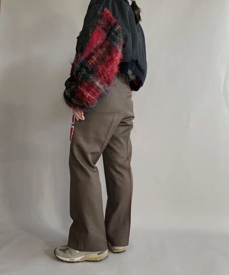 【RE;CIRCLE】 RE Short MA-1 Mohair Jacket Black / 230112-023