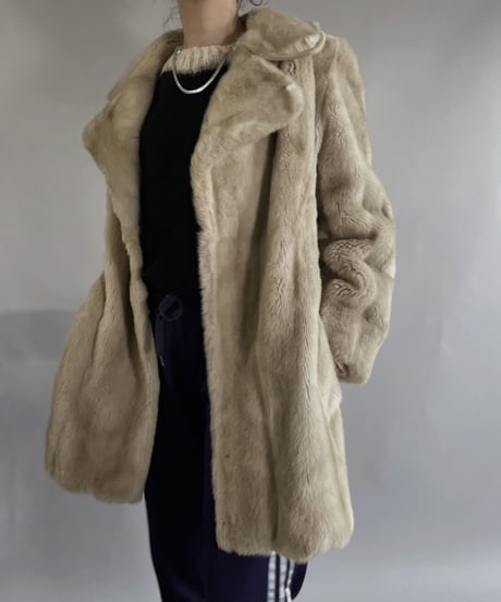 【USED】 Tissavel Acrylic Fur Jacket / 230102-019