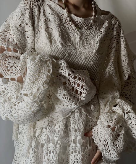 【RE;CIRCLE】 RE Lace L/S One-price⑤/210801-064
