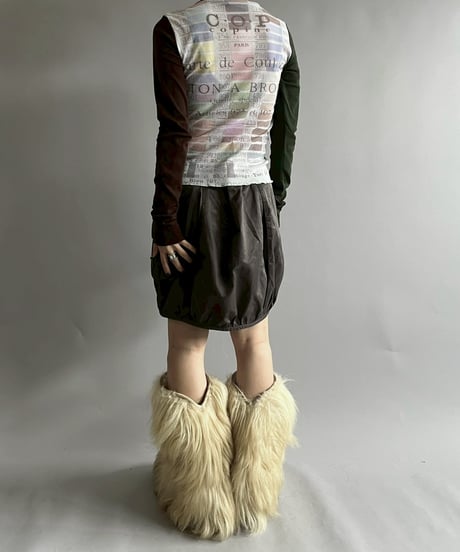 【USED】 Cop.Copine Color Swatch Sheer Top  /251014-044