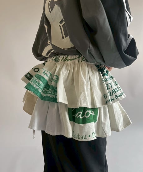 【RE;CIRCLE】 Re Eco Bag Maki Skirt /  250417-002