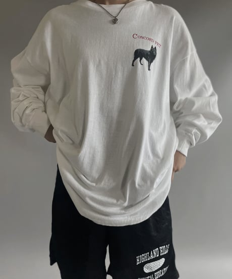 【USED】 Made in USA Concord Pet L/S  T-Shirt / 230729-005