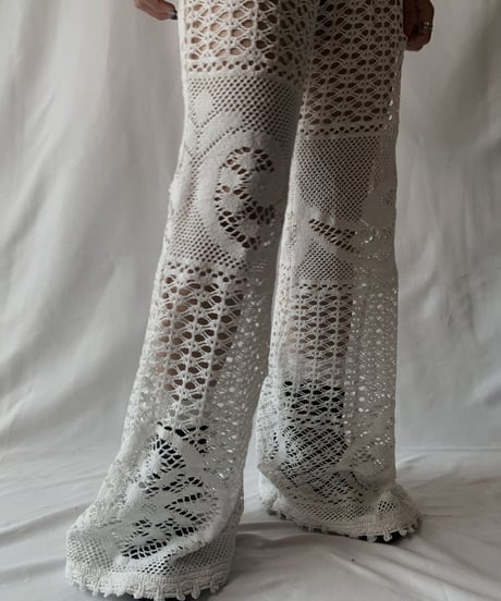 【RE;CIRCLE】 RE Lace Pants②/ 210801-043