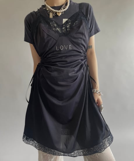 【RE;CIRCLE】 RE Slip Camisole One-Piece /  240527-003