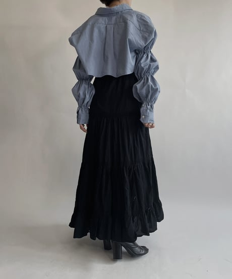 【RE;CIRCLE】 RE Puff Sleeved Shirt / 220630-009