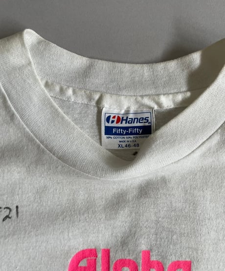 【USED】 Made in USA 89's Hanes Kings Sign T-Shirt/ 240429-028