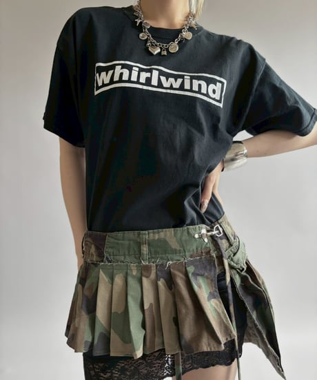 【USED】 RESIZED GILDAN whirlwind T-Shirt / 260627-005