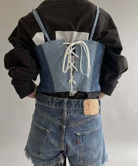 【RE;CIRCLE】 Re Corset Denim  /  240926-011