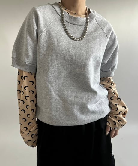 【USED】 Made in USA 80~90's The Varmont Country Store Blank S/S Sweat /250215-017